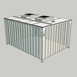 NC CleanCell 1.1/341 Softwall Cleanroom