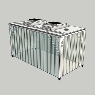 NC CleanCell 1.1/241 Softwall Cleanroom