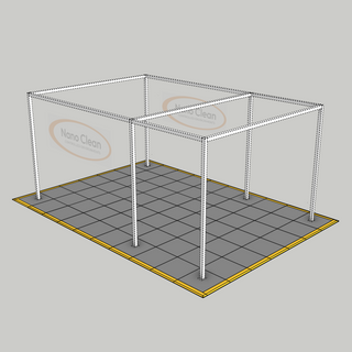 NC CleanCell 1.x - Vinyl Floor Kits (ESD)