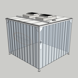 NC CleanCell 1.3/335 Softwall Cleanroom