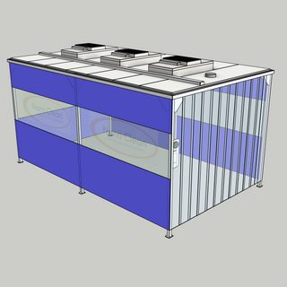 NC CleanCell 1.3/355 Softwall Cleanroom