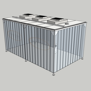NC CleanCell 1.3/355 Softwall Cleanroom