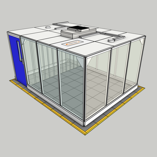 NC CleanCell 2.1/341 Hardwall Cleanroom