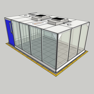 NC CleanCell 2.1/351 Hardwall Cleanroom
